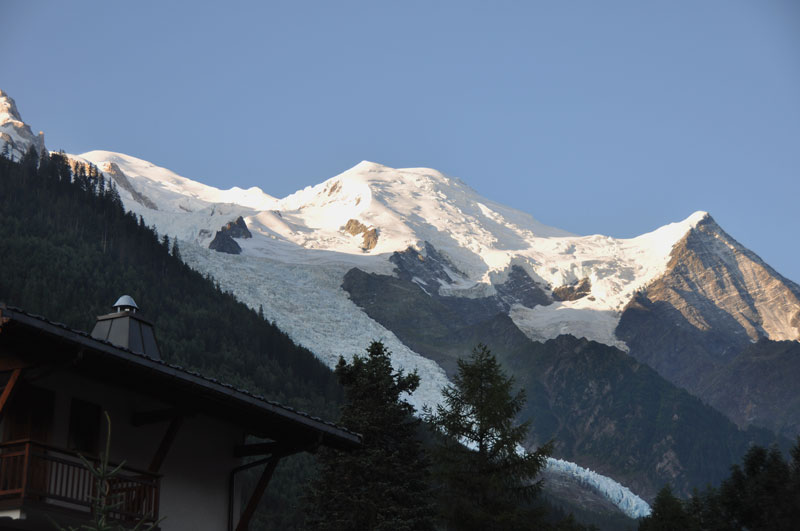 Po pjezdu do Chamonix